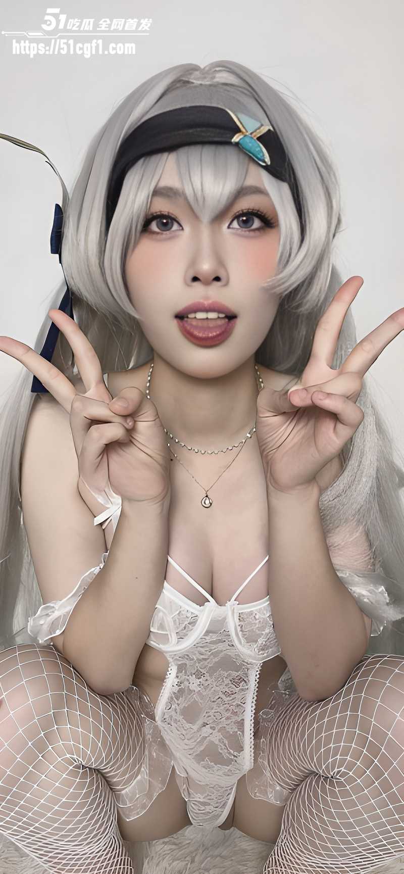 网黄 DreamlikeUwU cos崩铁道流萤4 网黄 DreamlikeUwU cos崩铁道流萤4