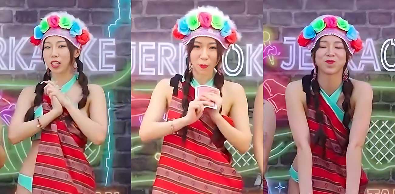 台湾顶级网红女神团集体沦陷 夏晴子 管明美等女神举办原住民主题的群P盛宴