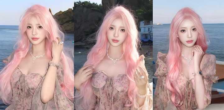 爹咪新作 粉发性感同事油亮丝袜窄裙诱惑 办公室高冷御姐瞬间变身极品小骚货