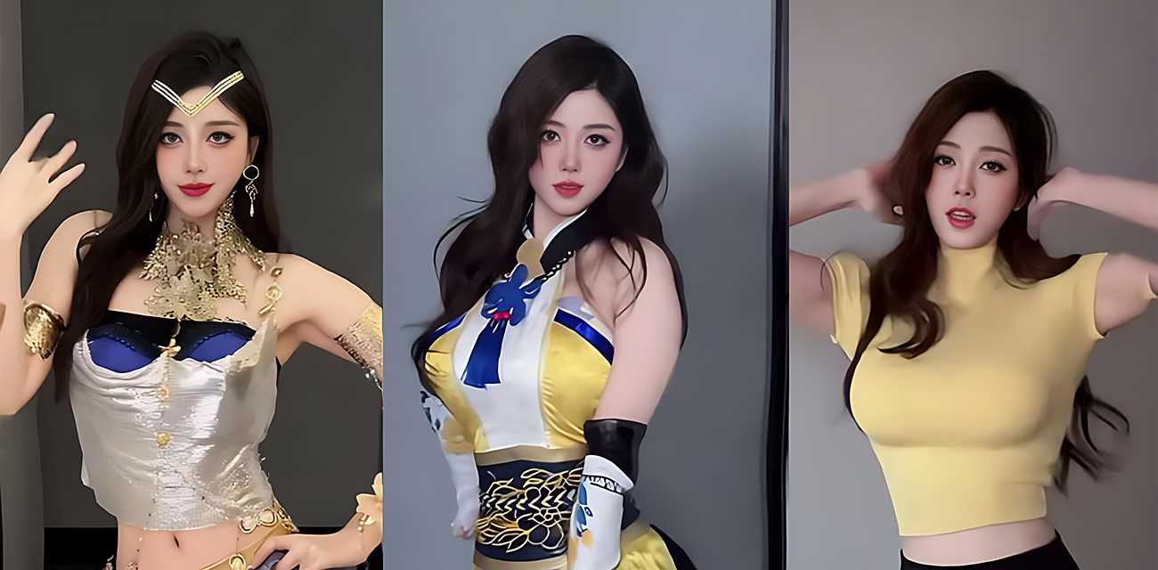 AI脱衣大秀 抖音高颜值网红敏儿小枕头大尺度流出 长发瓜子脸女神全裸视觉冲击
